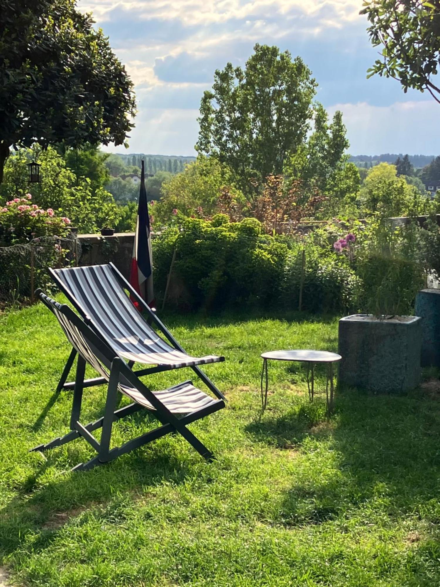 La Villa Lauvray Vetheuil ภายนอก รูปภาพ